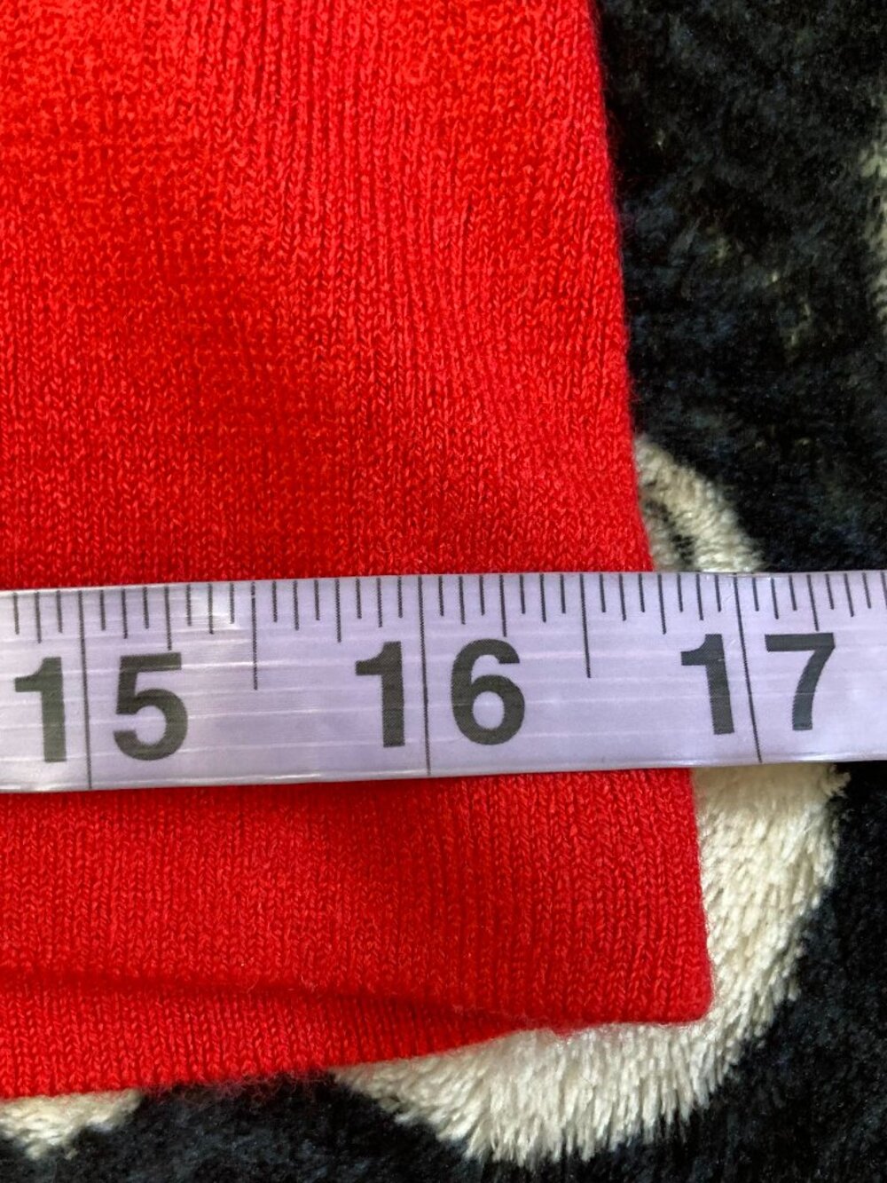 TABI Red thin knit v-neck sweater w/ adjustable neck tie pieces XS SMALL MEDIUM - Picture 11 of 16